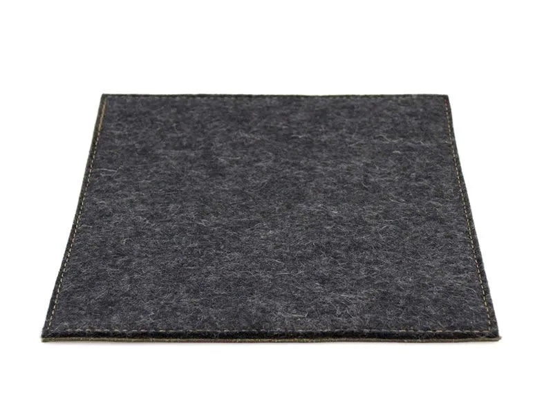 Trivet - Leather and Wool